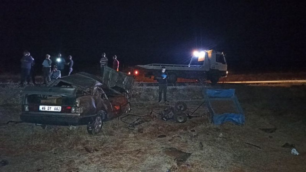 Son Dakika:Video Haber...Kahramanmaraş’ta feci kaza: 4 ölü, 1 ağır yaralı