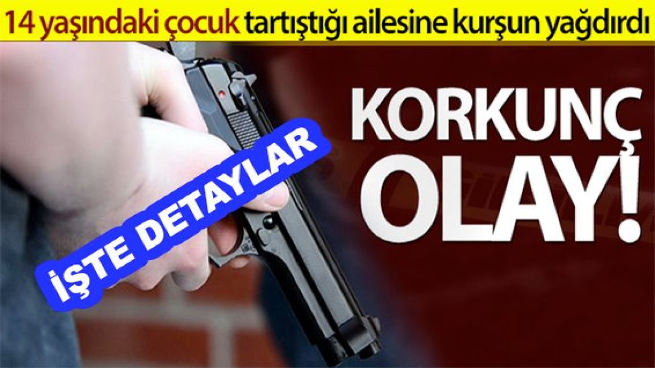 İşte Detaylar: Video Haber...14 yaşındaki çocuktan aile katliamı!Annesi, anneannesi ve ağabeyini öldürdü, babasını ise ağır yaraladı.