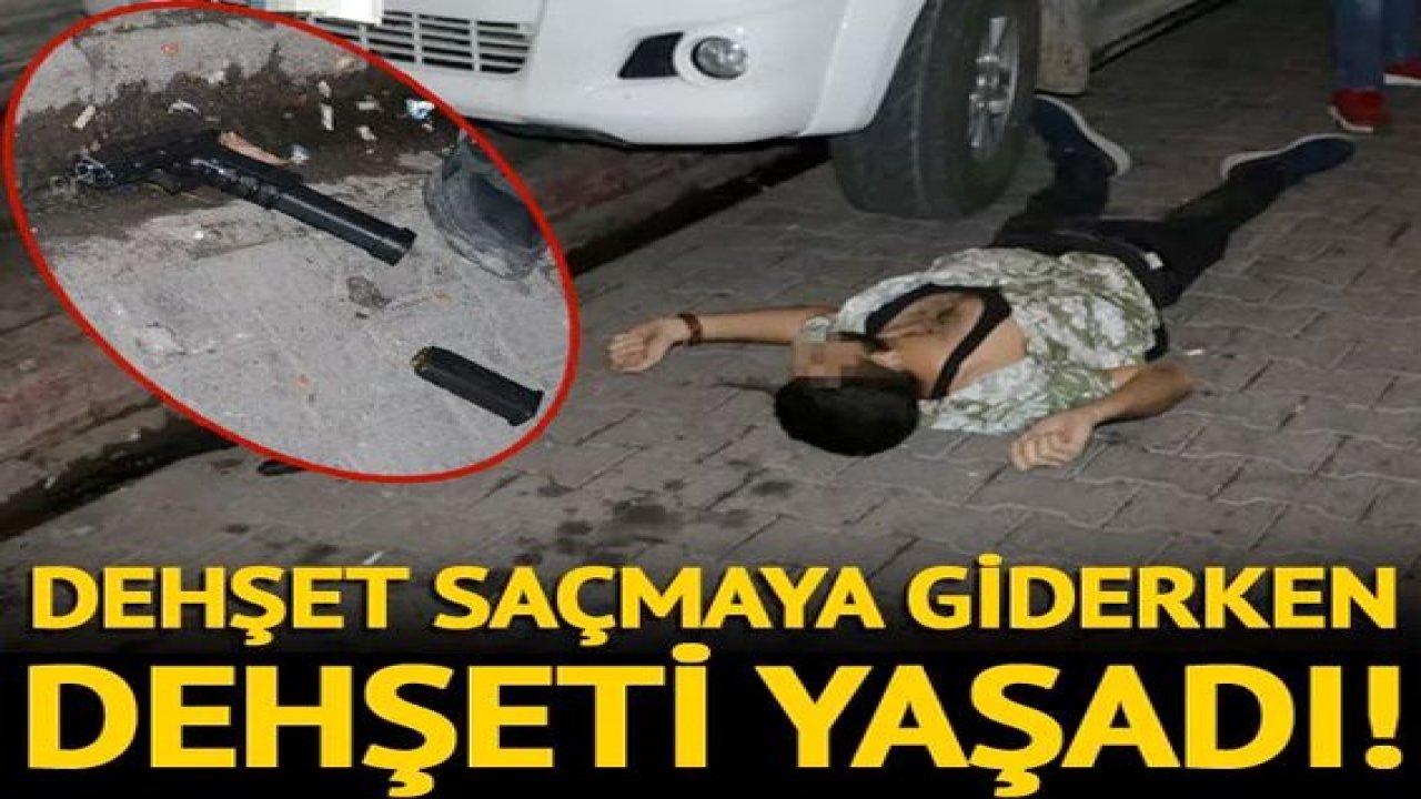Son Dakika:Video Haber...Elinde tabancayla saldırıya gitti,silahla vurularak ağır yaralandı