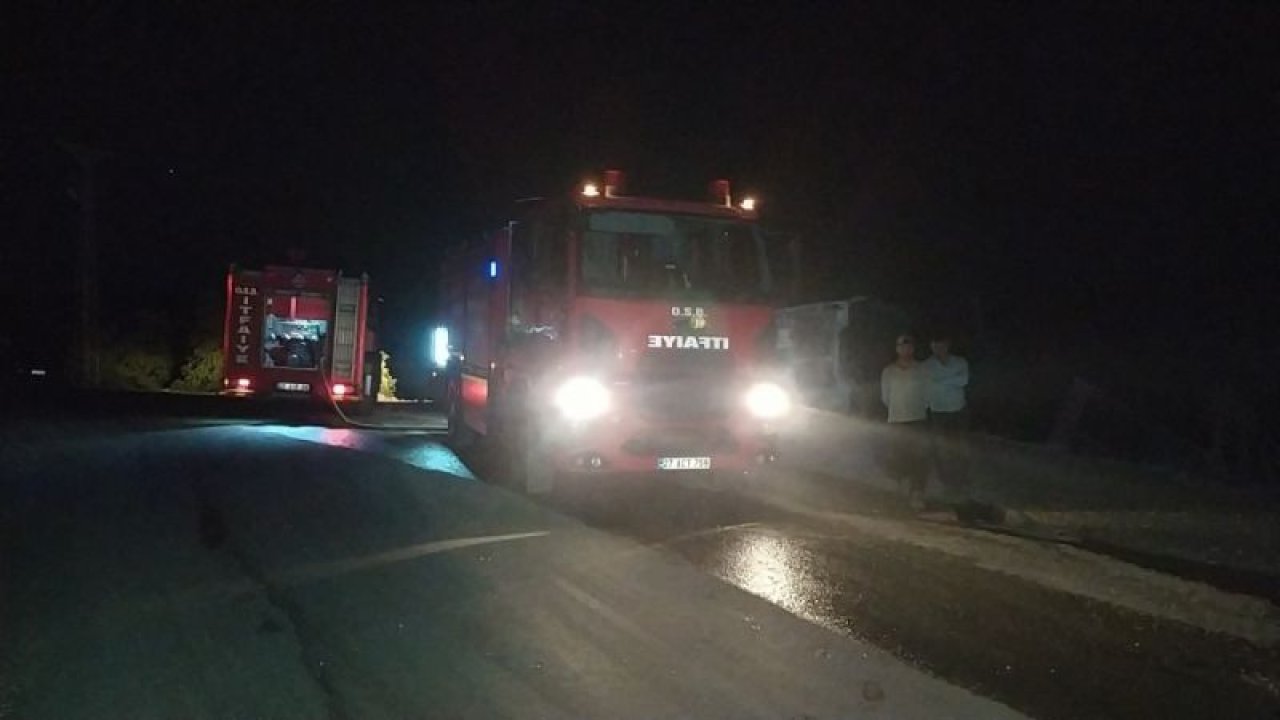 Son Dakika:Video Haber....Gaziantep'te Tır Faciası...Devrildi Herşeyi Yaktı