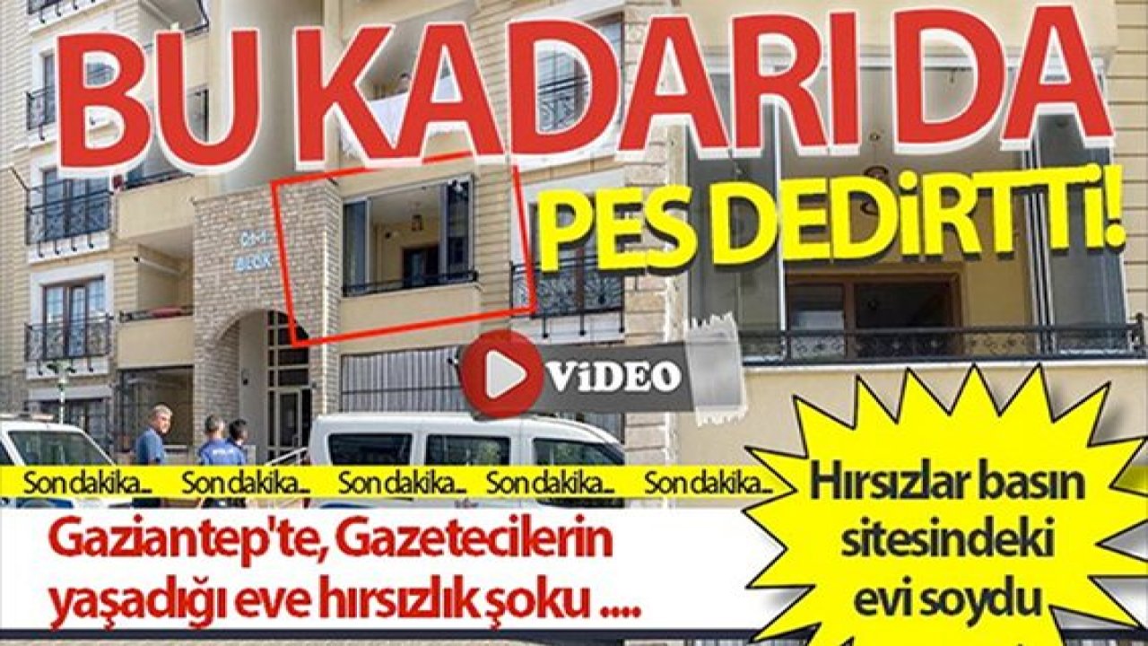 Son Dakika: Video Haber...Hırsız, aile uyuduğu sırada evi soydu