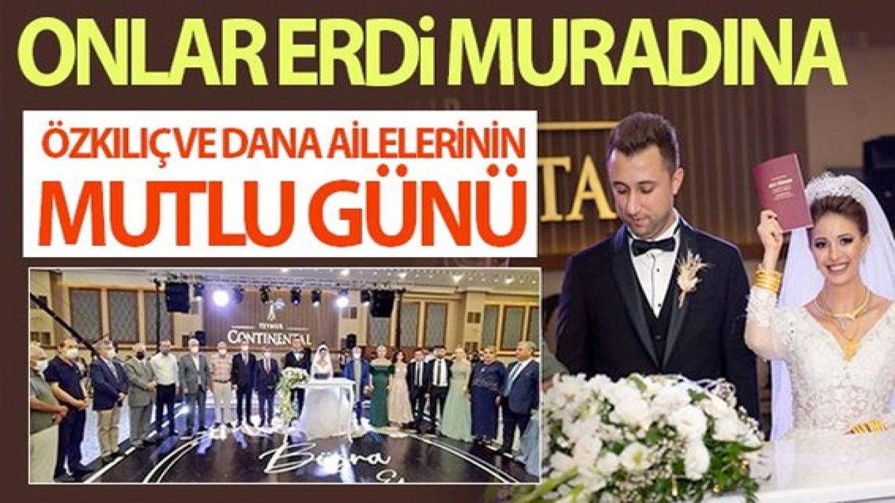 Özkılıç ve Dana Ailelerinin Mutlu Günü