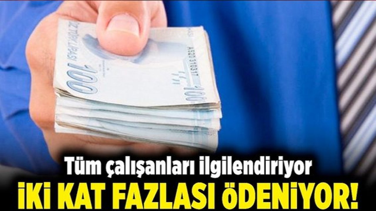 Çalışanları ilgilendiren flaş detay!