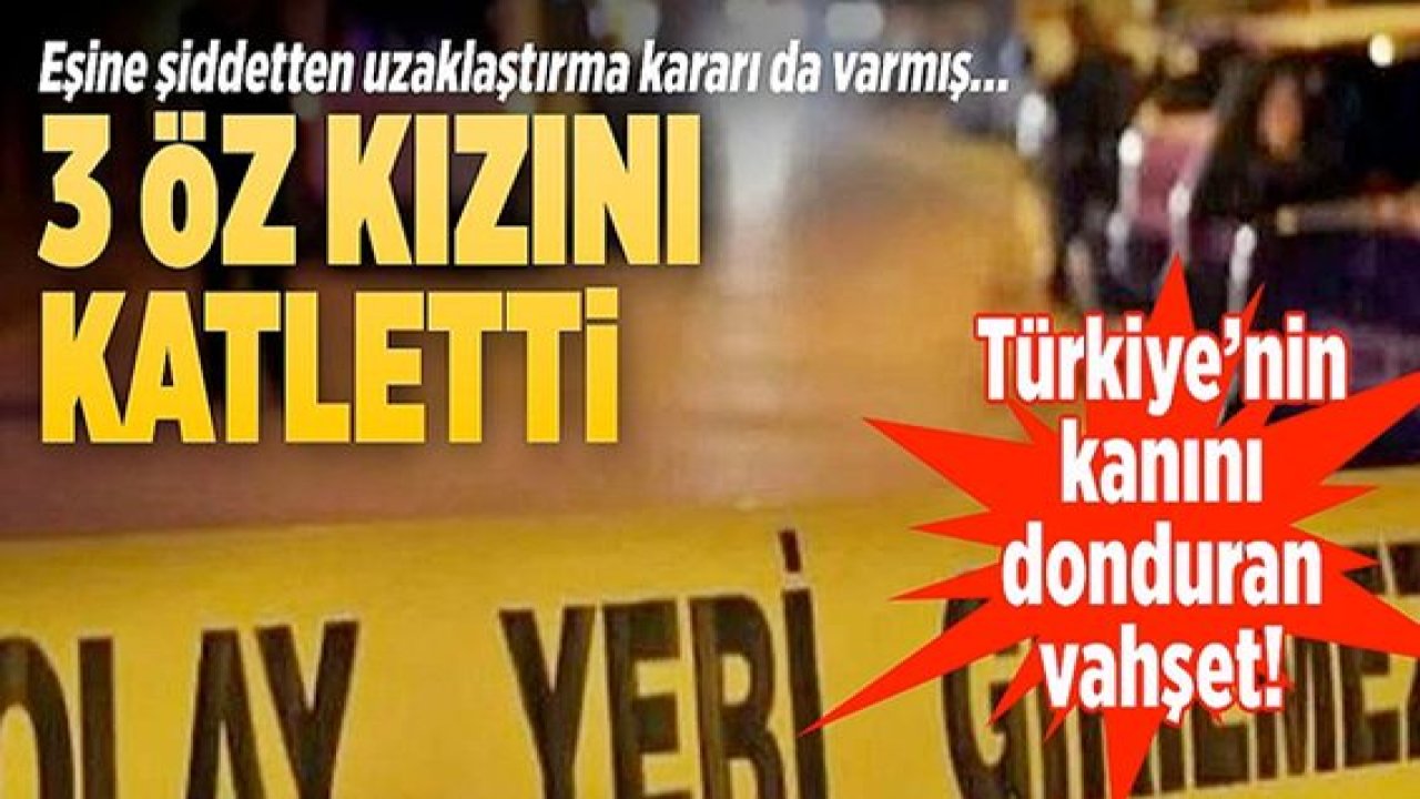Son Dakika: Video Haber... Kan Donduran Olay! İmam, 3 kız çocuğunu katledip, teslim oldu