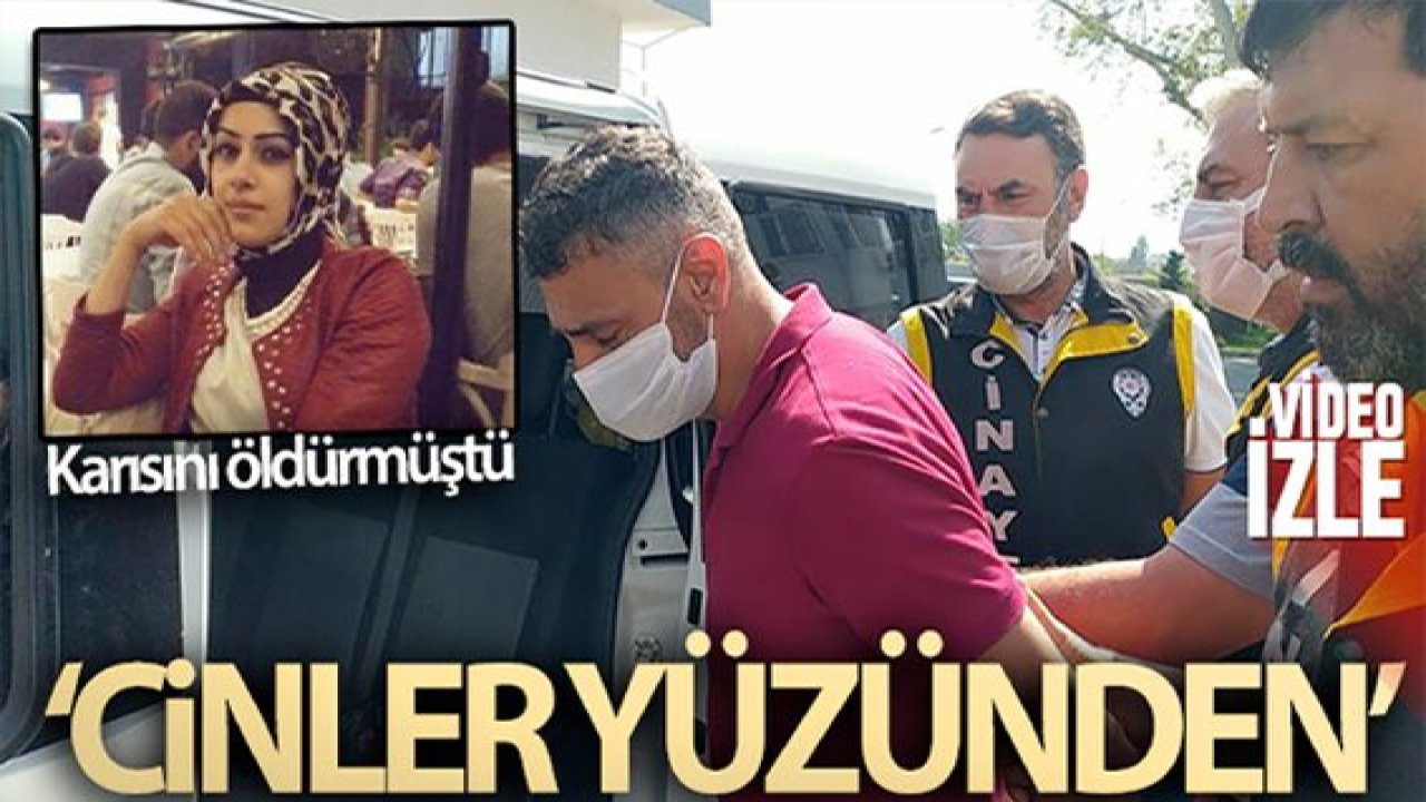 Son Dakika:Video Haber...Karısını bıçakla öldüren zanlı, "Cinler yüzünden" deyip ağlamaya başladı