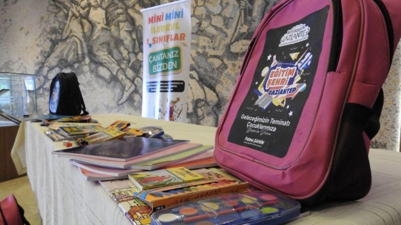 Gaziantepli Veliler Yapılıyorsa Tüm Sınıflara Yapılsın! Büyükşehir’den 1. Sınıf Öğrencilere ve Velilere  Müjde! Gaziantep'te Öğrencilerin okul çantası ve kırtasiye ihtiyaçları karşılanacak.