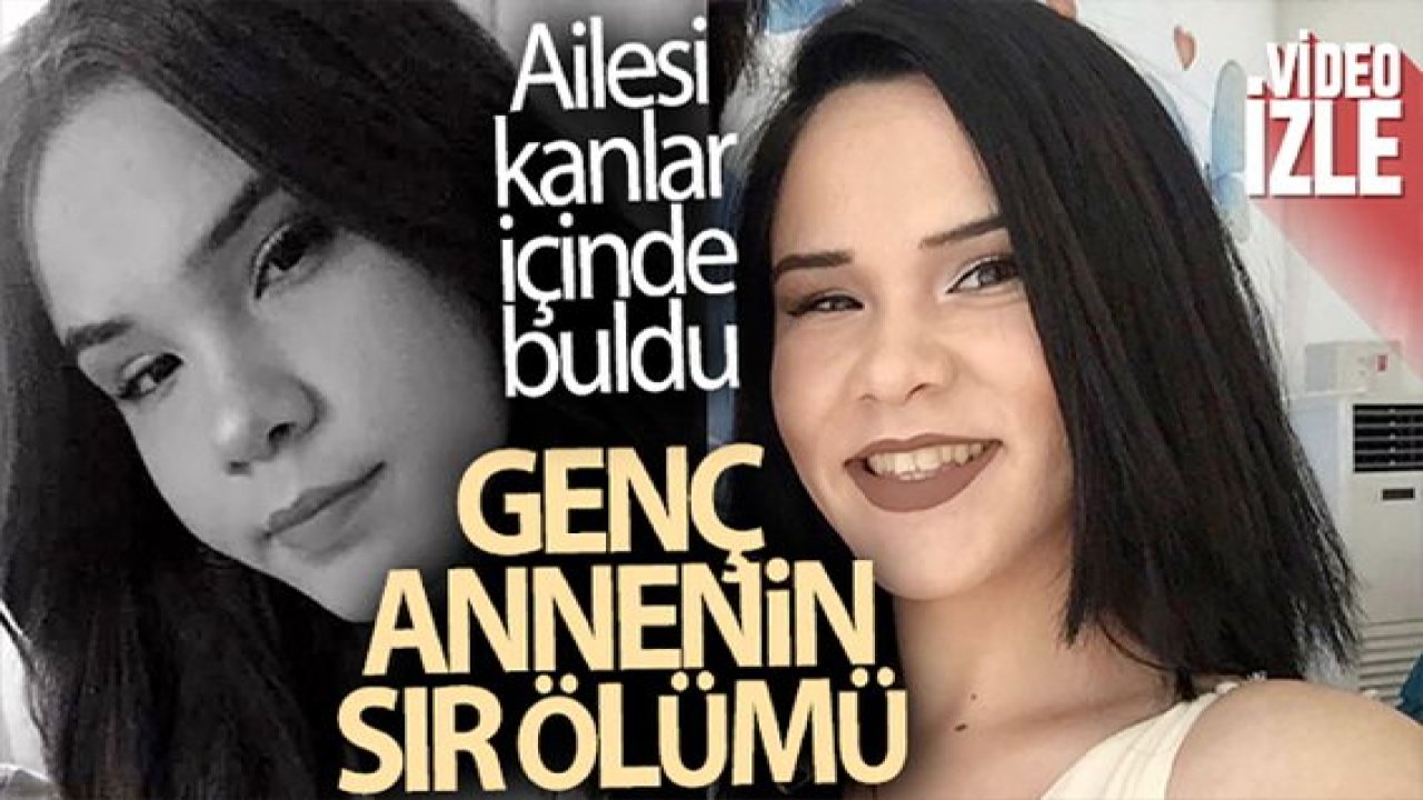 Son Dakika:Video Haber...Silah sesi üzerine odaya koşan aile,genç anneyi kanlar içerisinde buldu