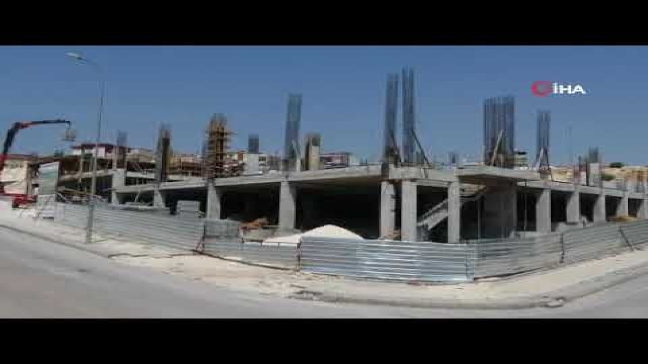 Şahinbey’in yaptığı dev tesis hızla yükseliyor