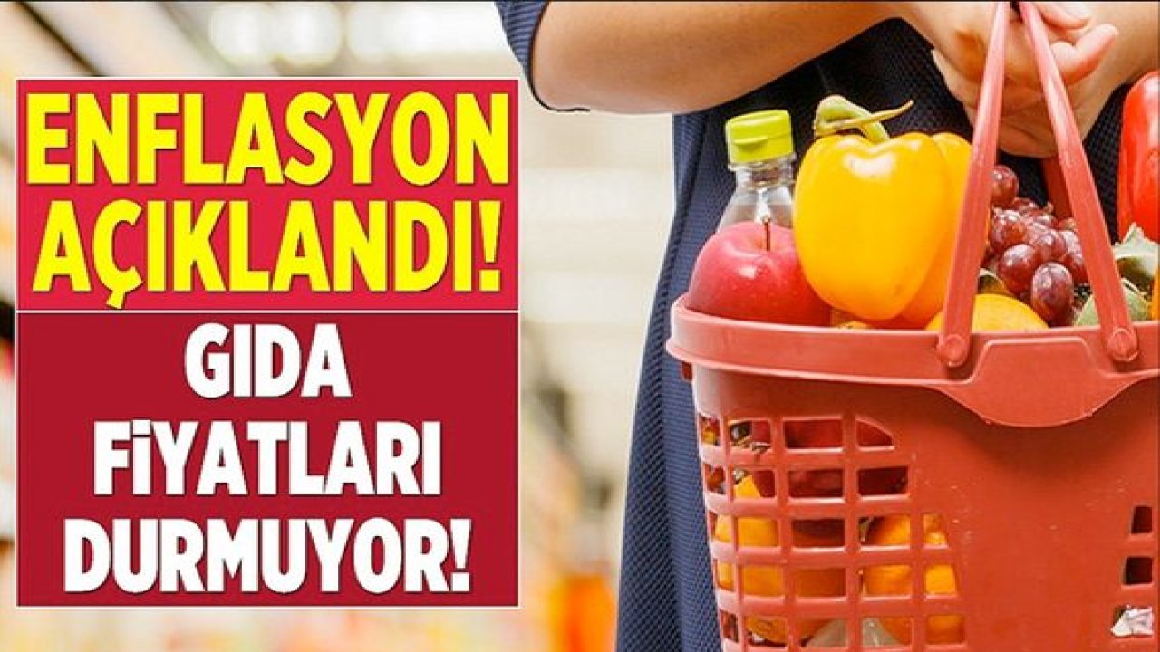 Enflasyon rakamları açıklandı! Geçen yıla göre arttı! İşte zam şampiyonu