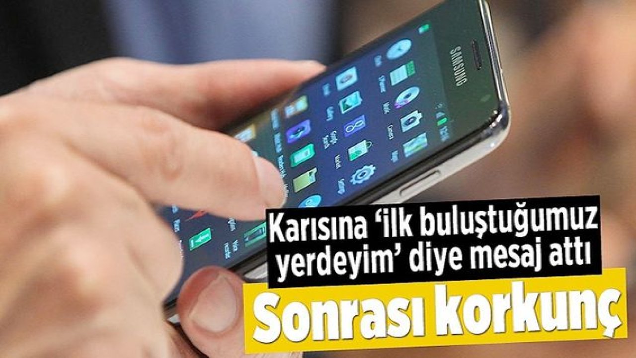 Son Dakika: Video Haber...‘Karısına ilk buluştuğumuz yerdeyim’ diye mesaj atıp intihar etti