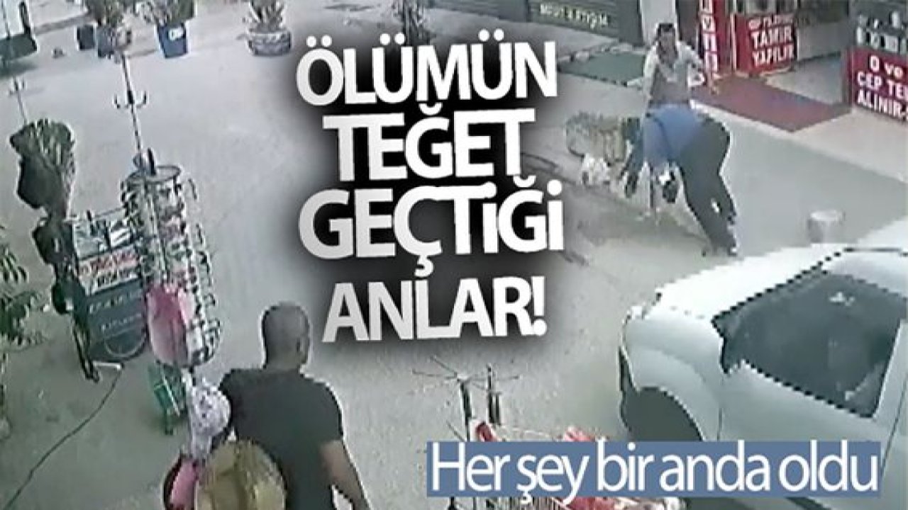 Son Dakika:Video Haber...Ölümün teğet geçtiği anlar kamerada