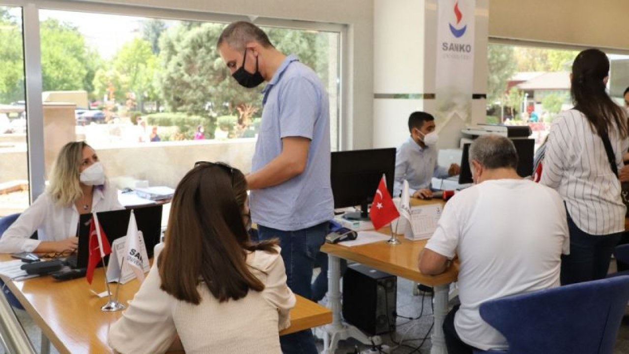 SANKO Üniversitesi’nde kayıt heyecanı başladı