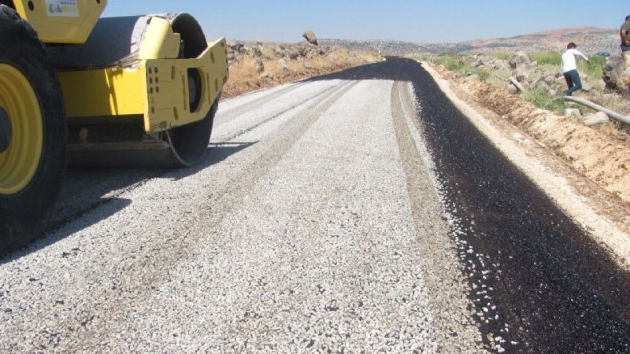 Araban kırsalında yol çalışmaları sürüyor