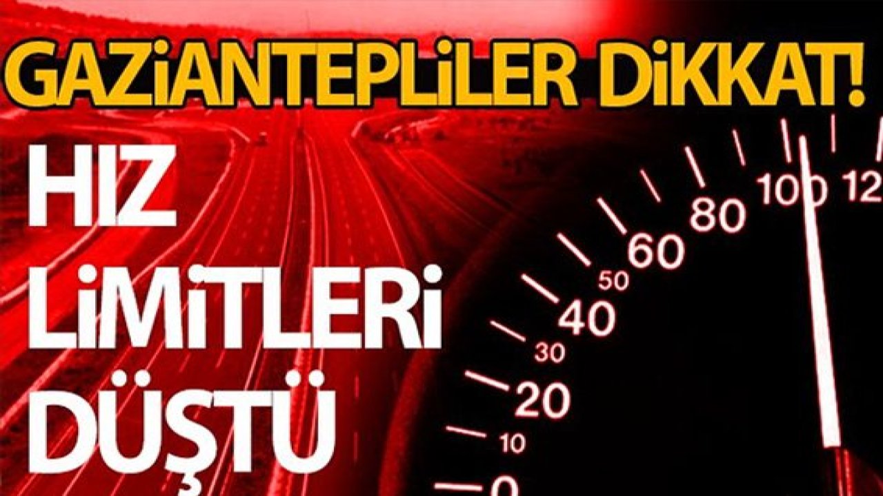 Araç sahipleri dikkat! Karayollarında azami hız sınırları düşürüldü