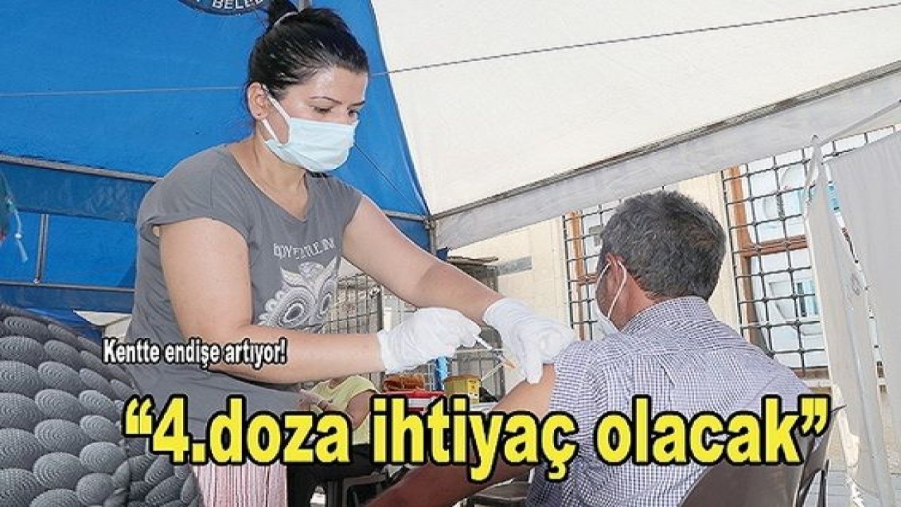 Son Dakika: Gaziantep Uyarıldı! İl Sağlık Müdürü 'TİRYAKİ': “4.doza ihtiyaç olacak!”