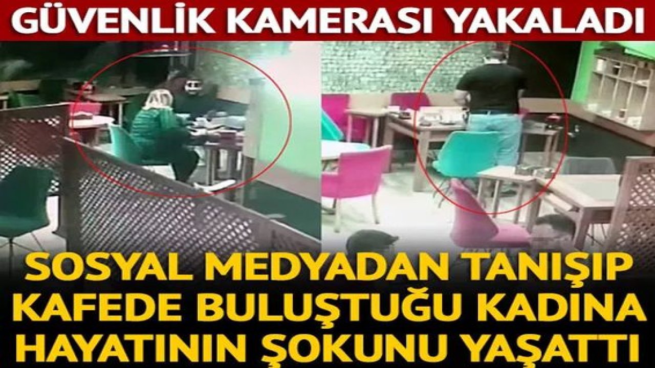 Son Dakika:Video Haber…Kadının önce parasını çaldı,sonra hesabı ödeyip kaçtı