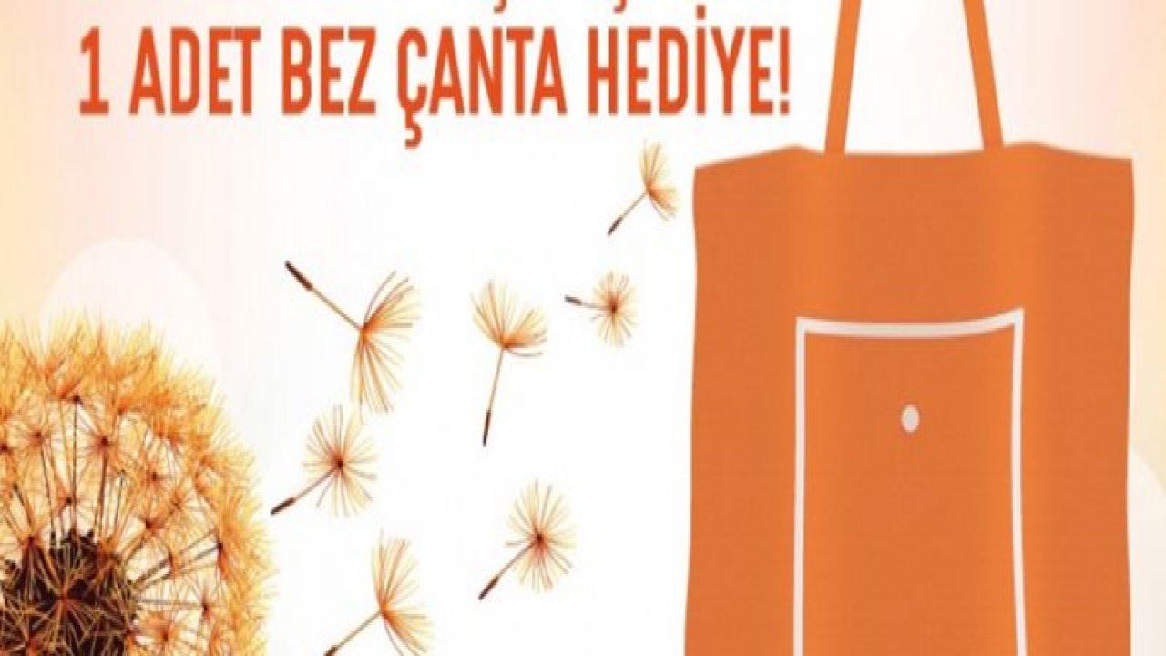 SANKO Park'tan doğa dostlarına bez çanta hediye