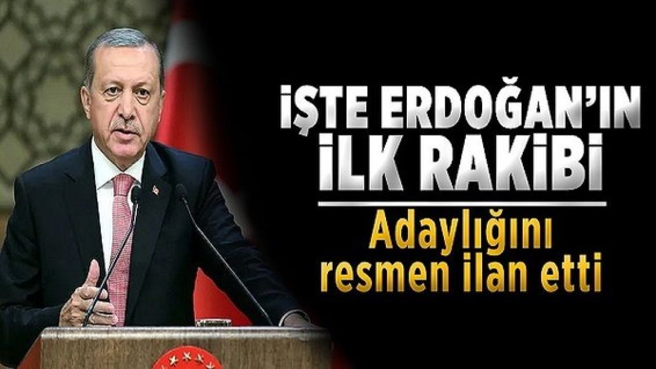 Muharrem İnce Cumhurbaşkanlığı'na adaylığını açıkladı