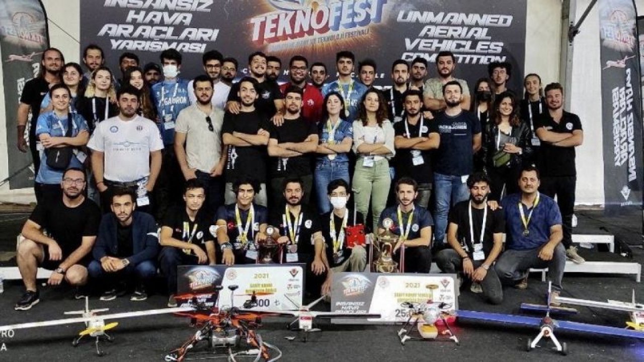 GAÜN Teknofest’te yerlilik dalında birinci oldu