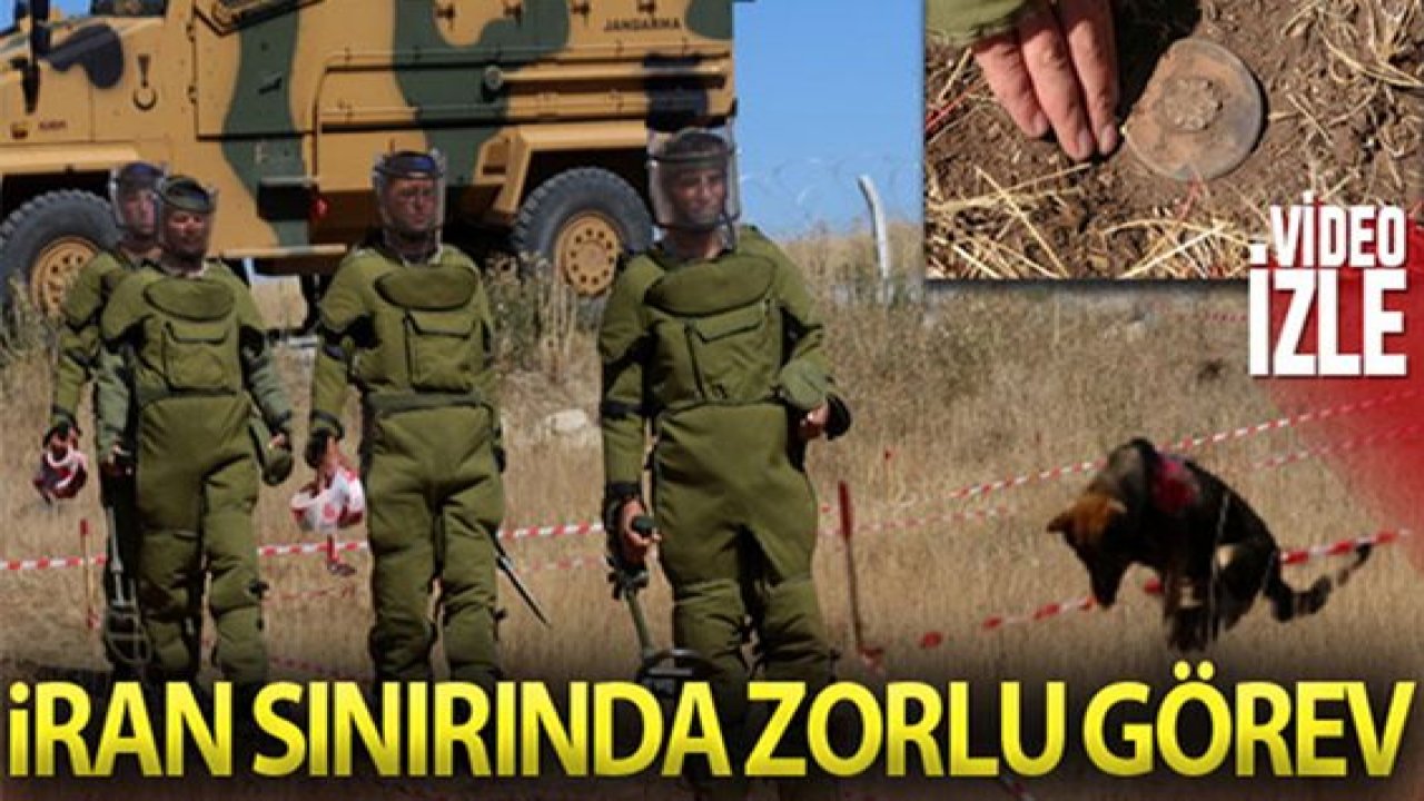Video Haber…İran sınırında zorlu görev: Mayın temizleme