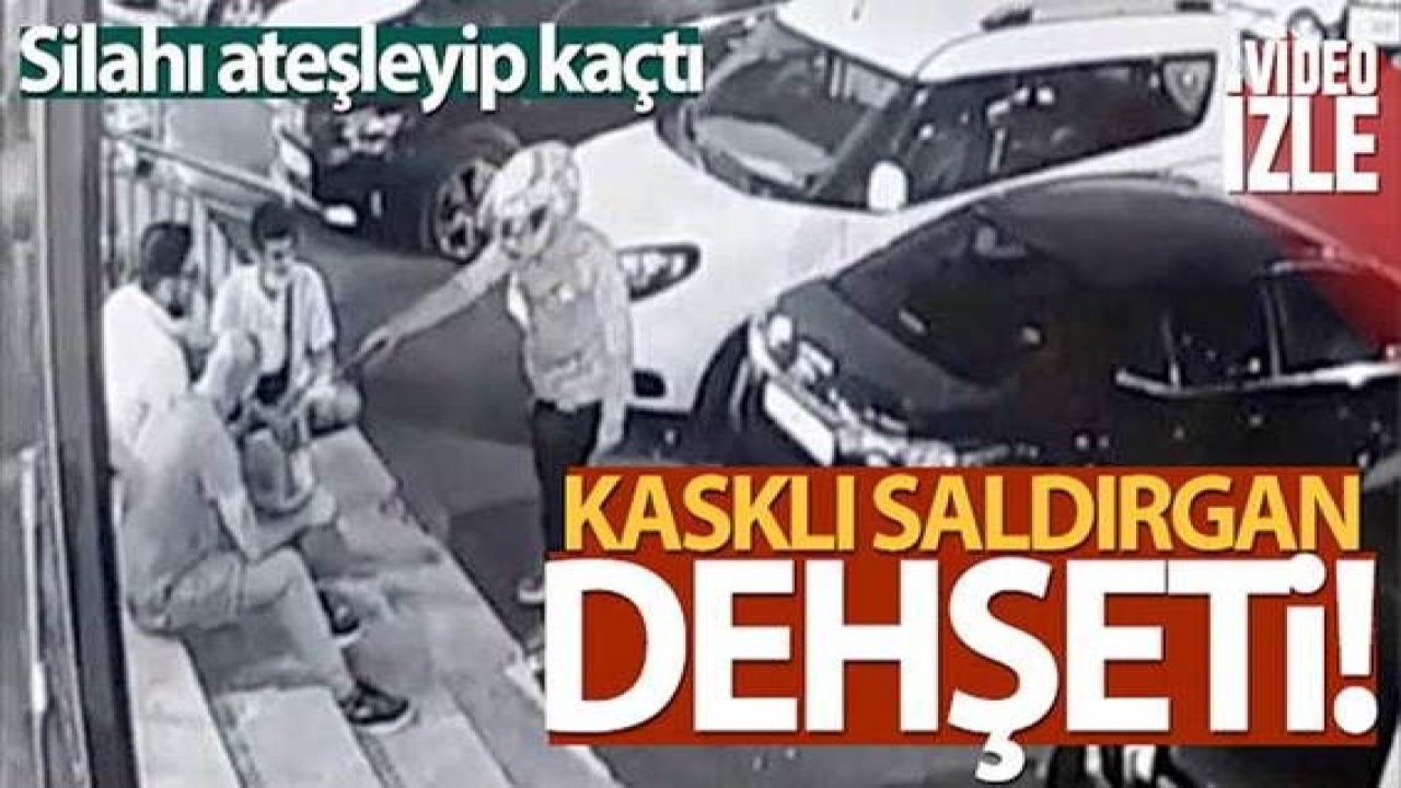 Son Dakika:Video Haber…Kasklı Saldırgan Dehşeti
