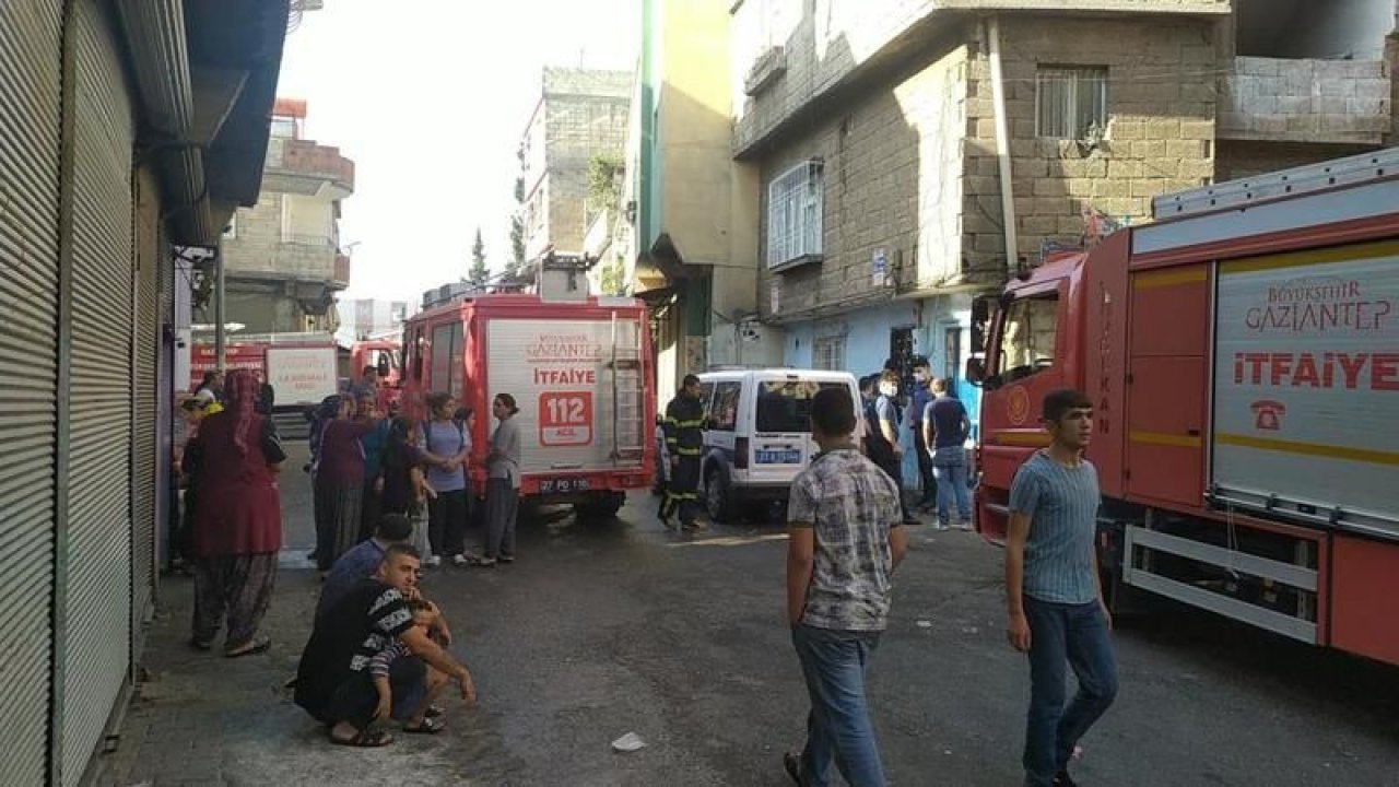 Son Dakika: Gaziantep'te evde çıkan yangın korku ve paniğe neden oldu