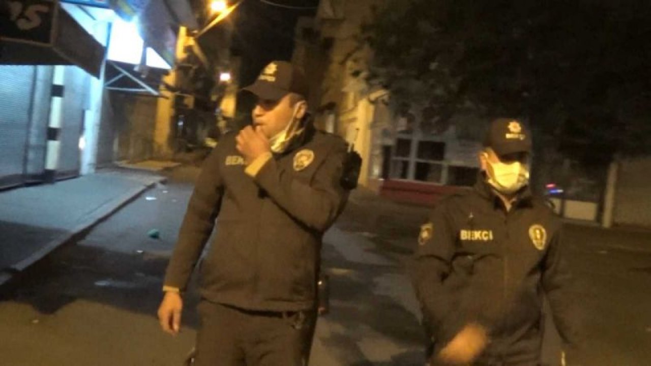 Gaziantep'te Bekçilerin ’düdük’ mesaisi