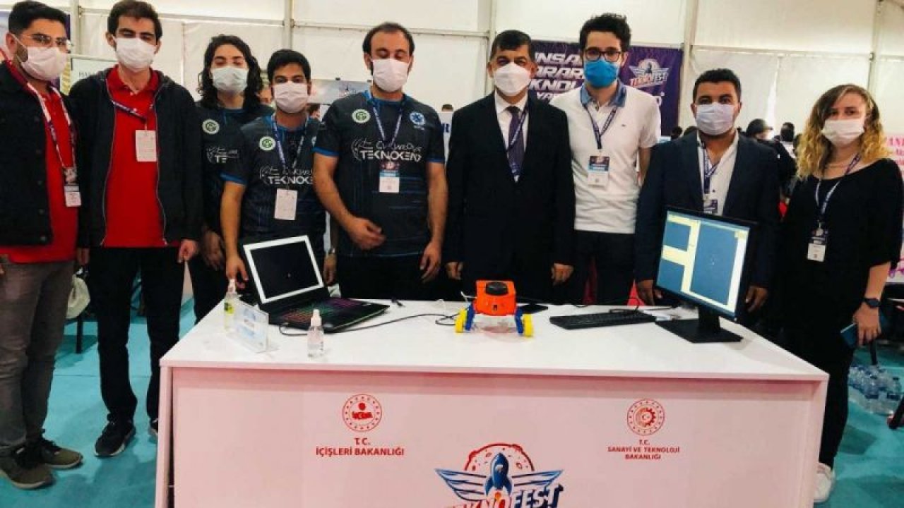 Fadıloğlu, TEKNOFEST’te yarışan Gaziantep’in gururlarını ziyaret etti