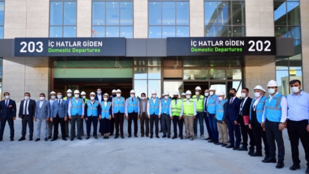 Gaziantep Havalimanın kapasitesi 5 katına çıkacak