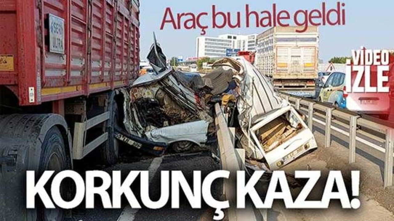 Son Dakika:Video Haber…Feci Kaza...Ters yöne giren araç kağıt gibi ezildi: 1 ölü, 2 yaralı