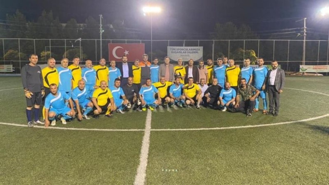 Gaziantep’te muhtarlar için futbol ligi düzenledi