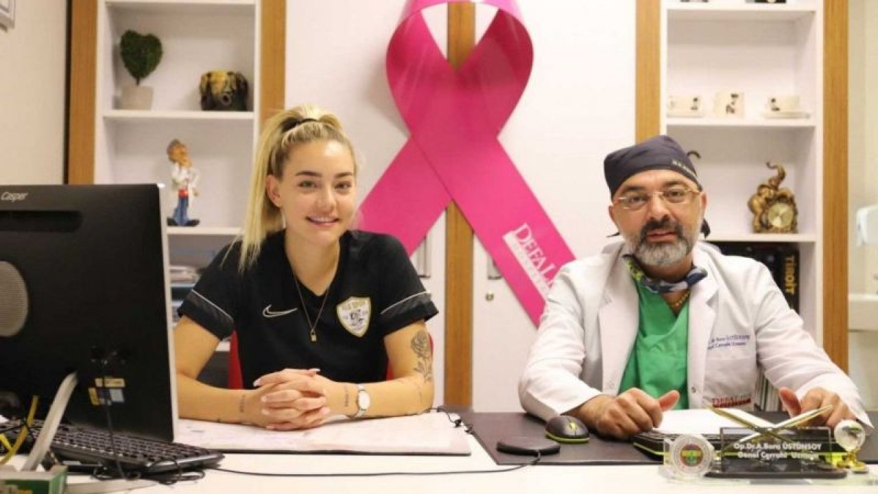 Aycan Yanaç kansere karşı farkındalık etkinliğine katıldı
