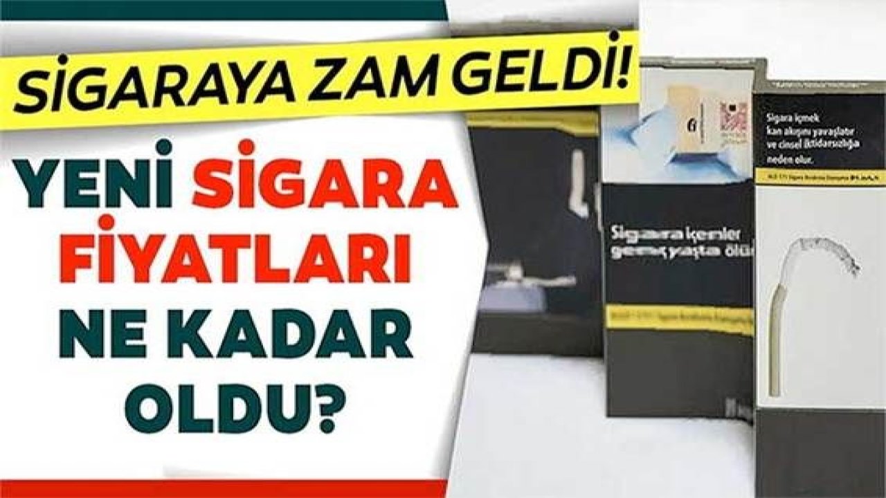Sigara zammından son dakika: Sigaraya zam geldi mi, var mı? 4 Ekim 2021 Güncel sigara fiyatları ne kadar, kaç para oldu?