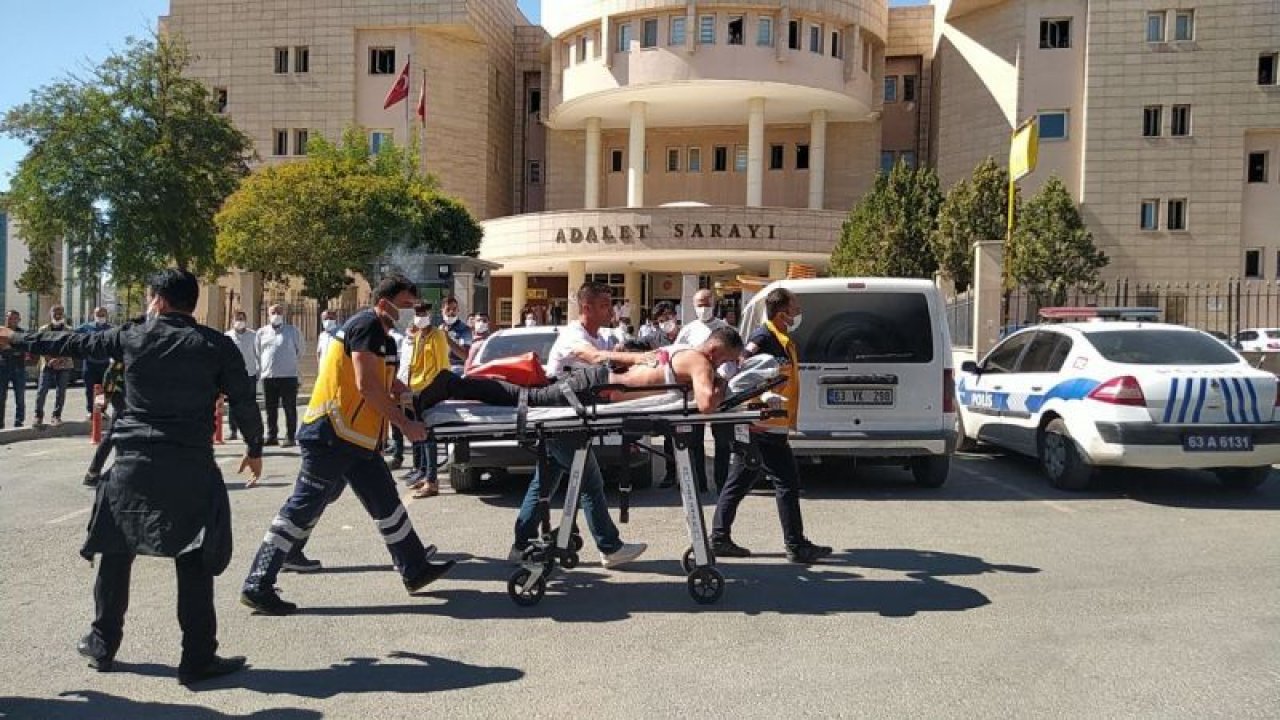 Son Dakika:Video Haber...Şanlıurfa Adliyesi Savaş Alanına Döndü!Arazi davasında bıçaklar konuştu!