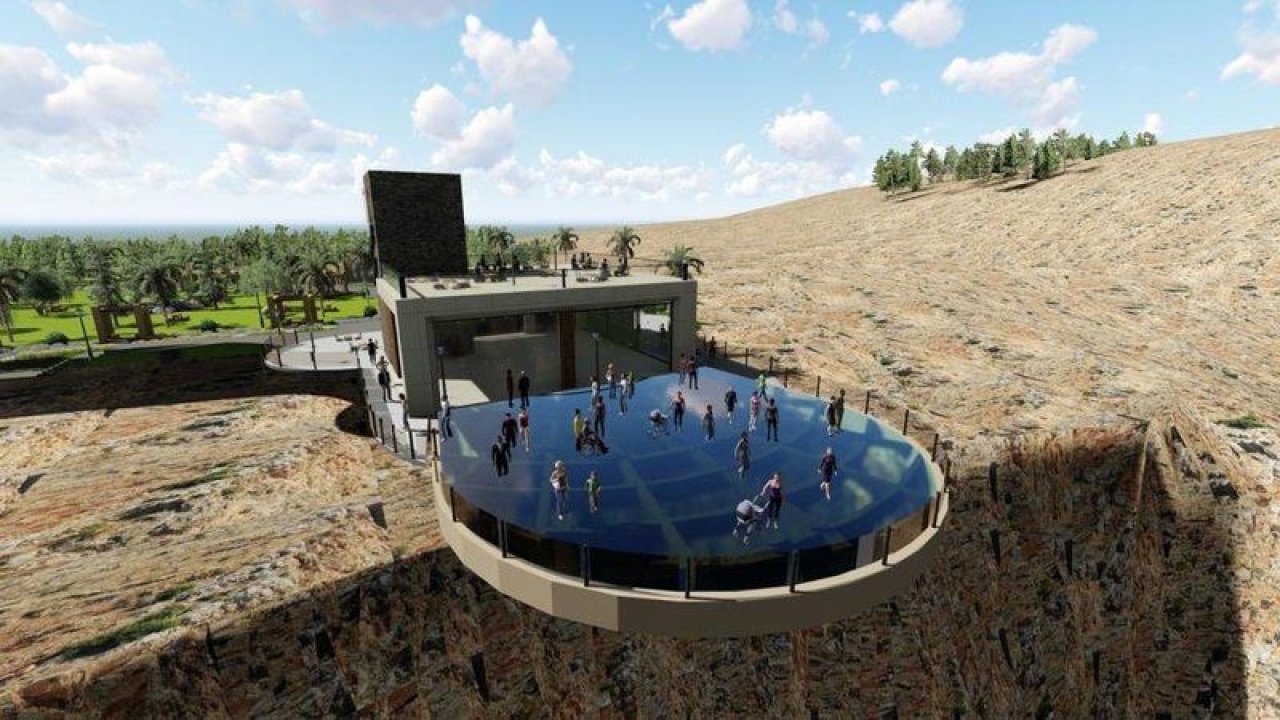 Dünya harikası Rumkale cam terasta yürümek yürek istiyor