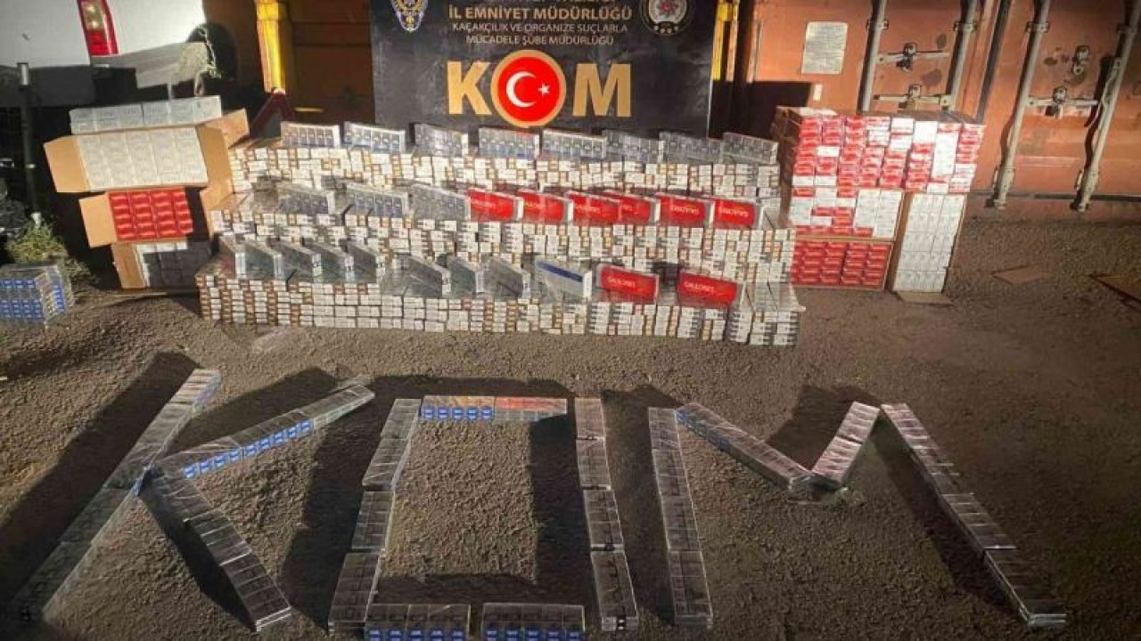 Gaziantep'te Kaçakçılara Yönelik Operasyon