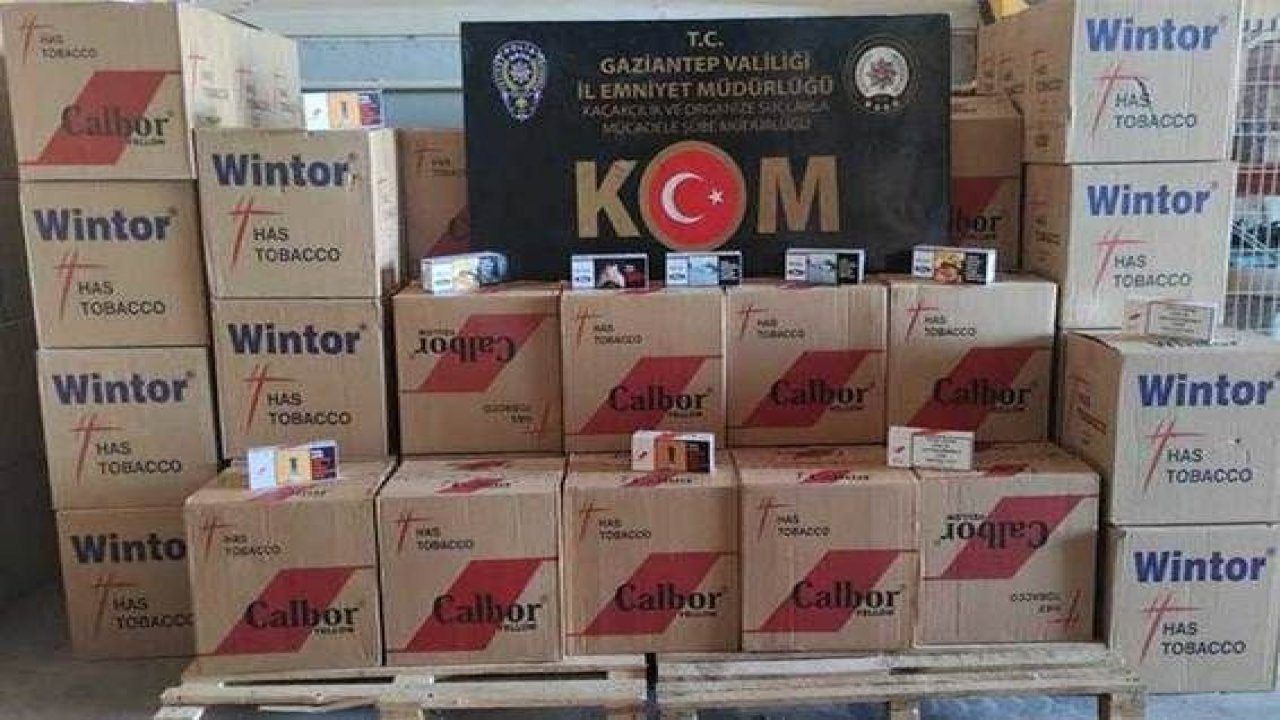 Gaziantep Merkezli Kaçakçılık Operasyonu