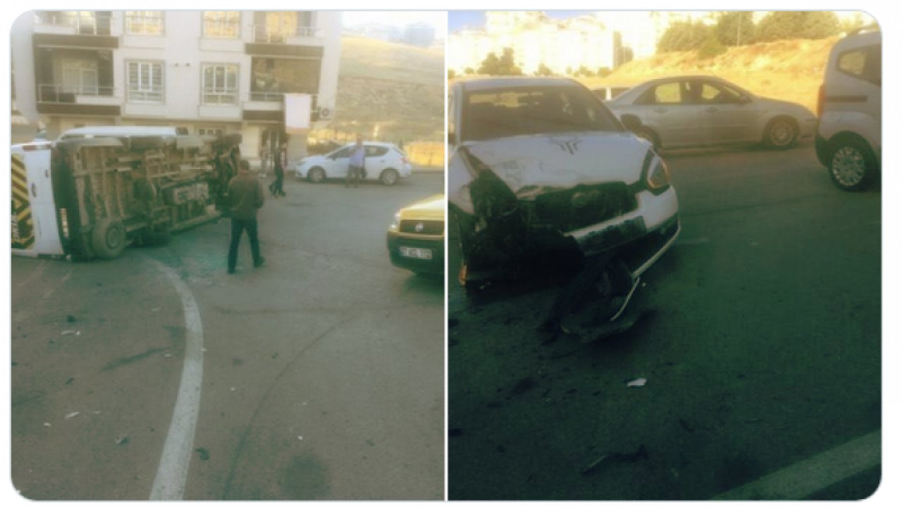 Son Dakika... Güneykent'te korkutan kaza