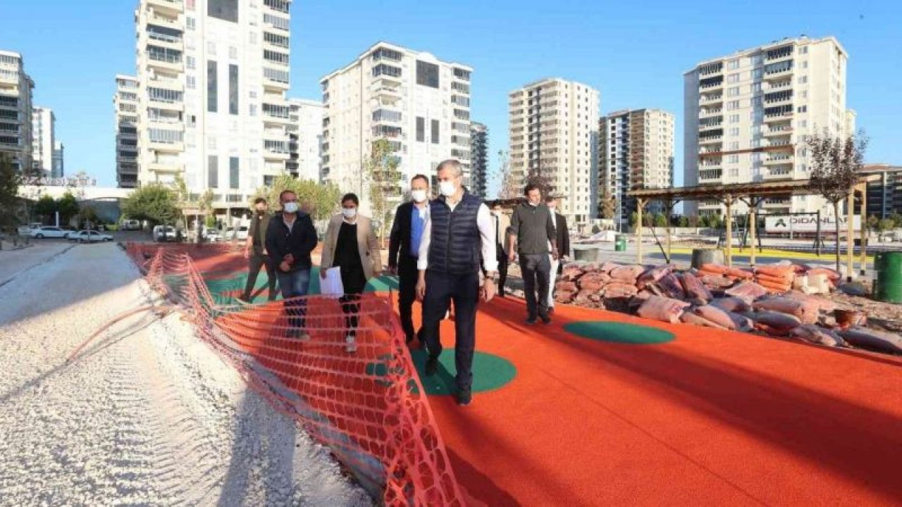 Şahinbey’de park çalışmaları sürüyor