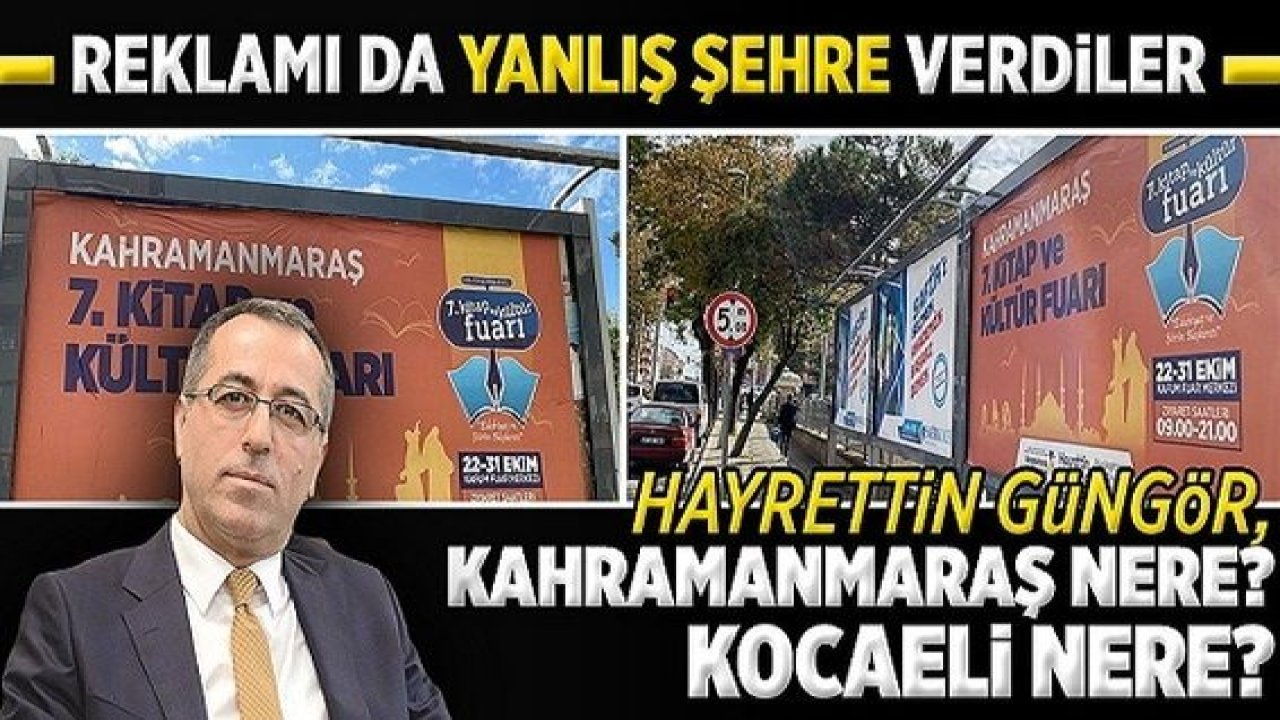 Kahramanmaraş Belediyesi Kitap Günlerini İzmit'te duyurdu