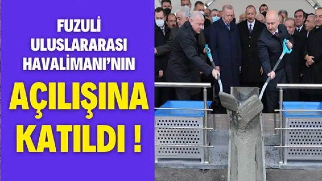 MHP’li Atay Cumhurbaşkanı Erdoğan’la birlikte Karabağ’da