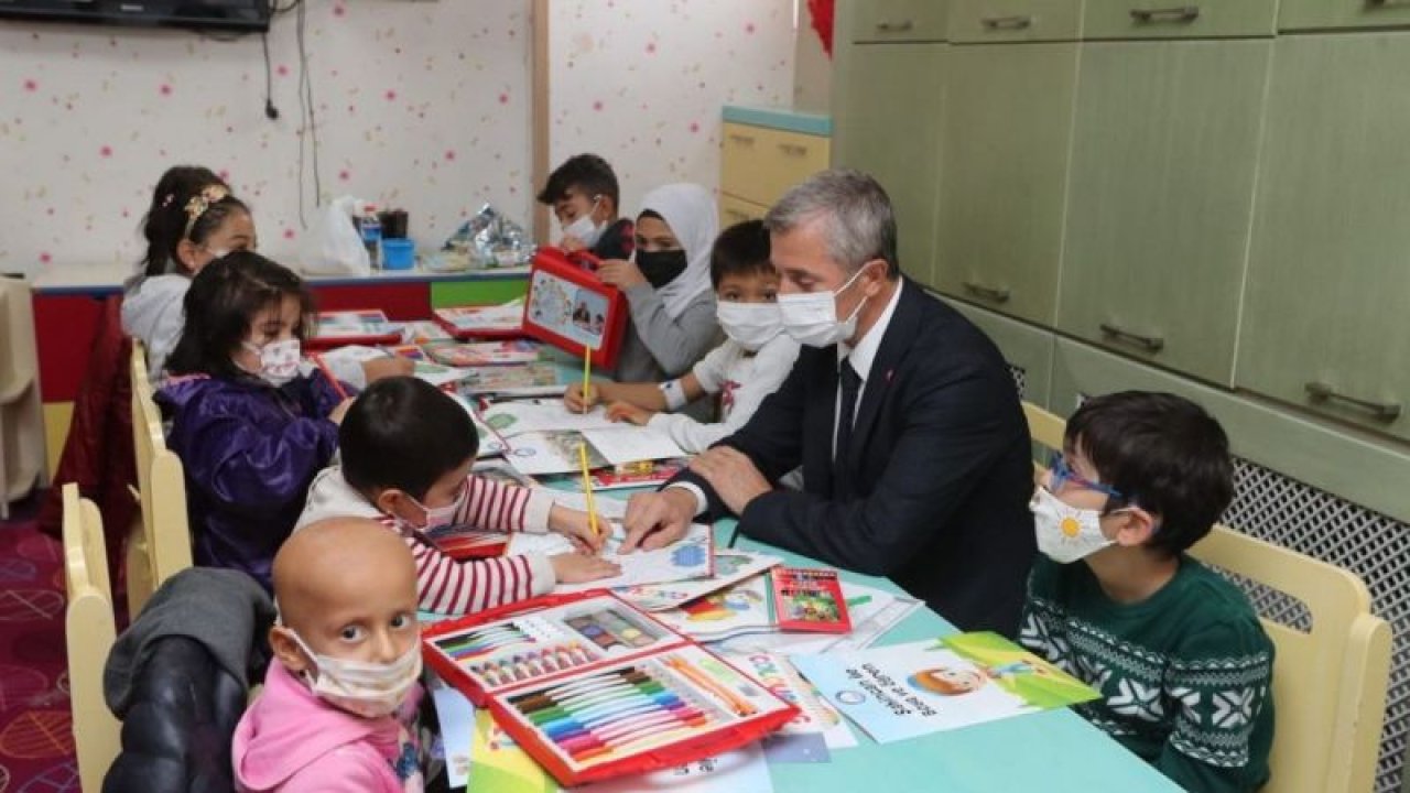 Video Haber:Tahmazoğlu’ndan lösemili çocuklara moral