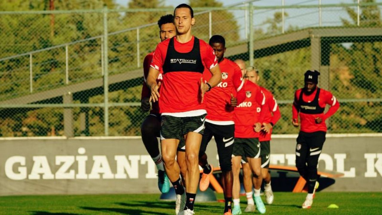Gaziantep FK, Kasımpaşa’ya hazırlanıyor