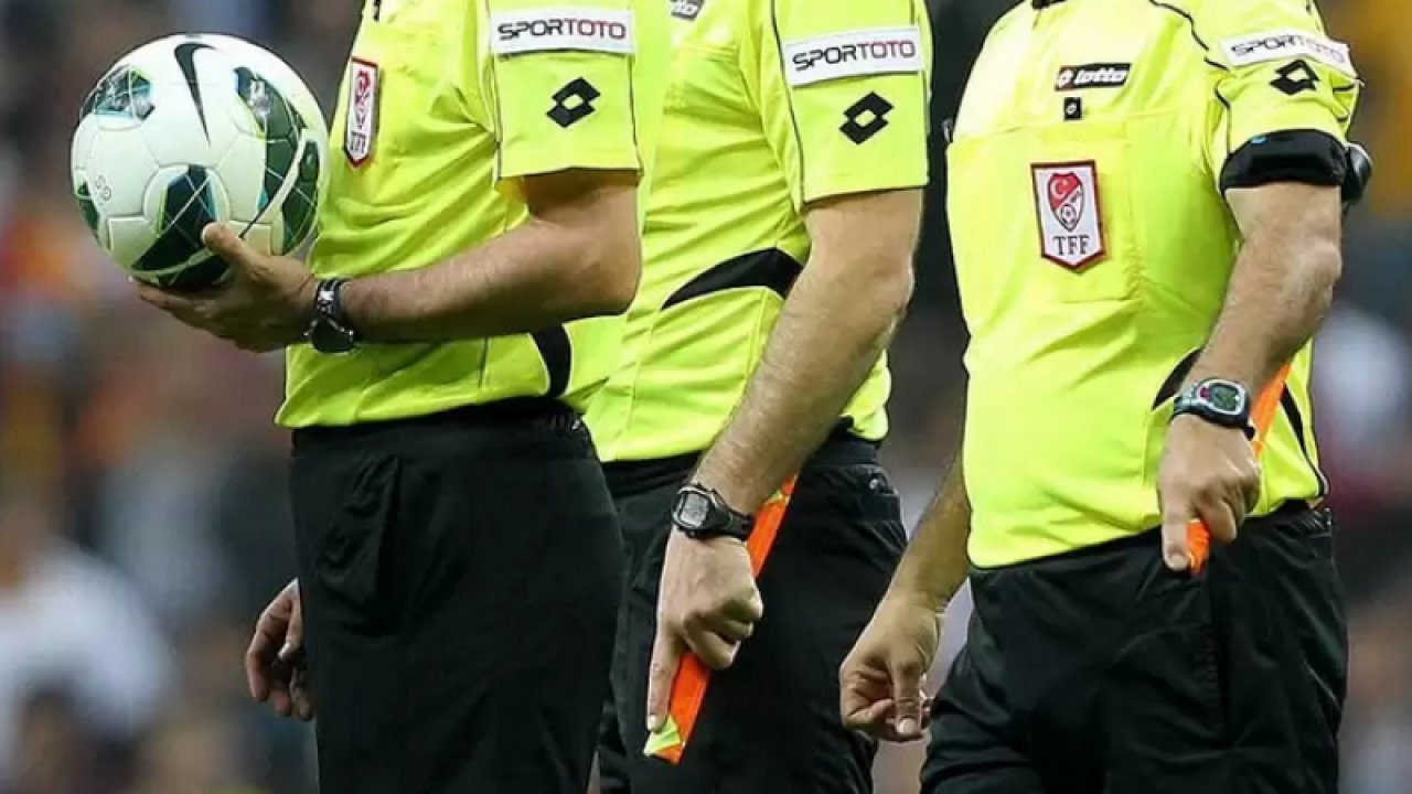 Süper Lig'de 12. haftanın hakemleri belli oldu