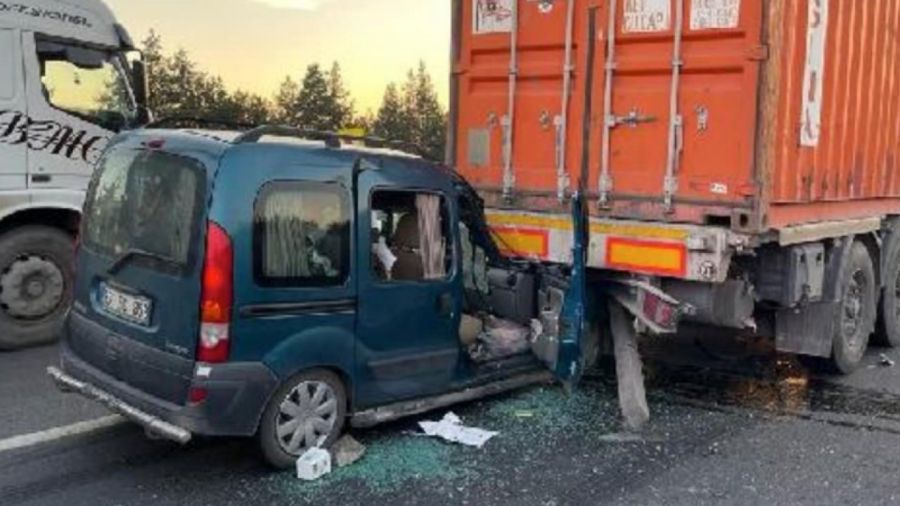 Son Dakika: Gaziantep'te Feci Kaza: 1'i Çocuk 5 Yaralı Var