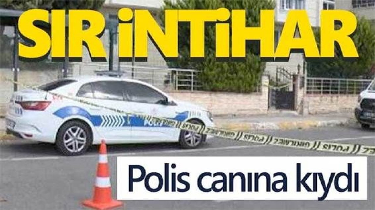 Gaziantep'te Polis memurunun sır ölümü