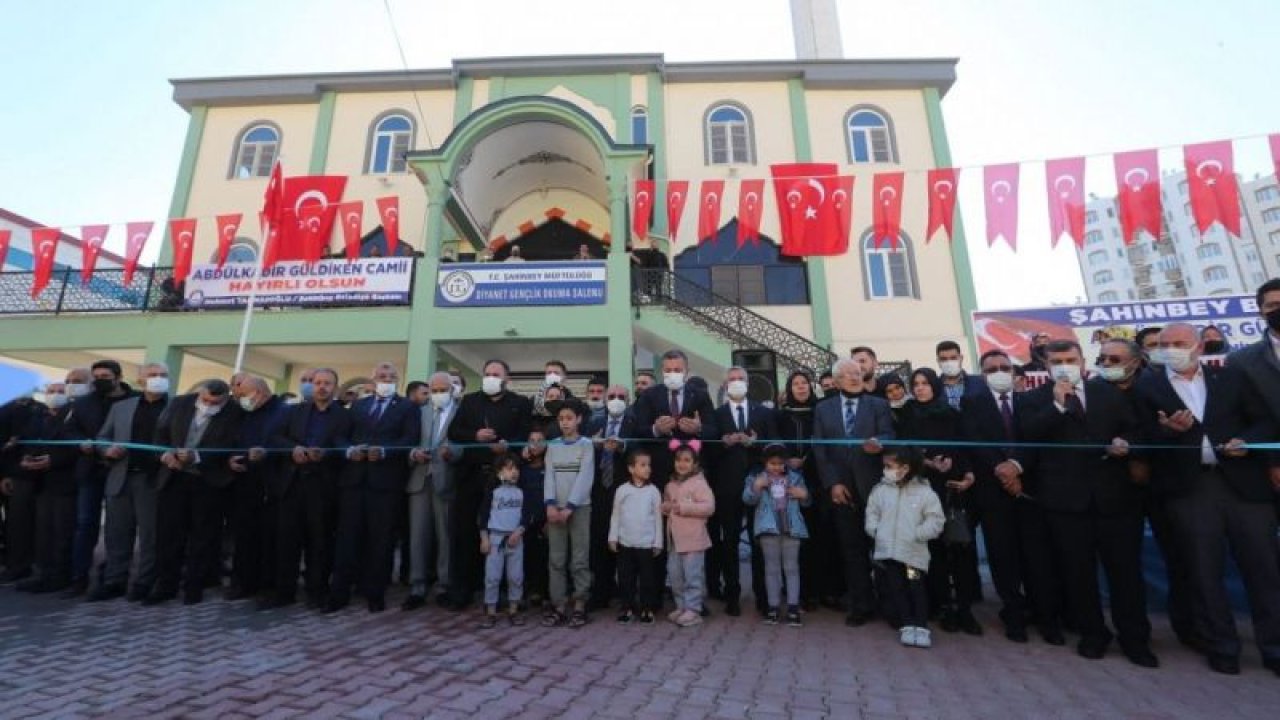 Abdülkadir Güldiken cami hizmete girdi