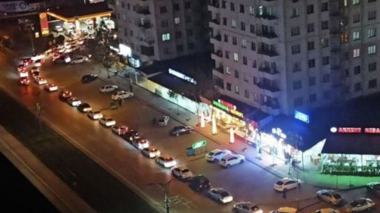 Gaziantep'te şaşırtan görüntü