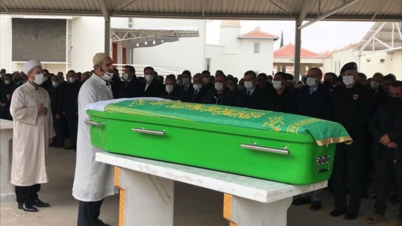 Cuma Güzel'in kardeşi dualarla uğurlandı