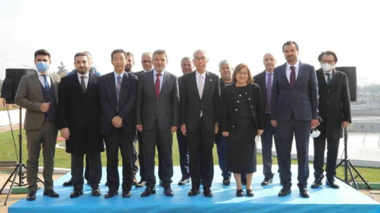 Japon heyet Gaziantep'te İleri Biyolojik Arıtma Tesisi’ni gezdi